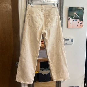 Edwin Marli Ankle White Jeans 27